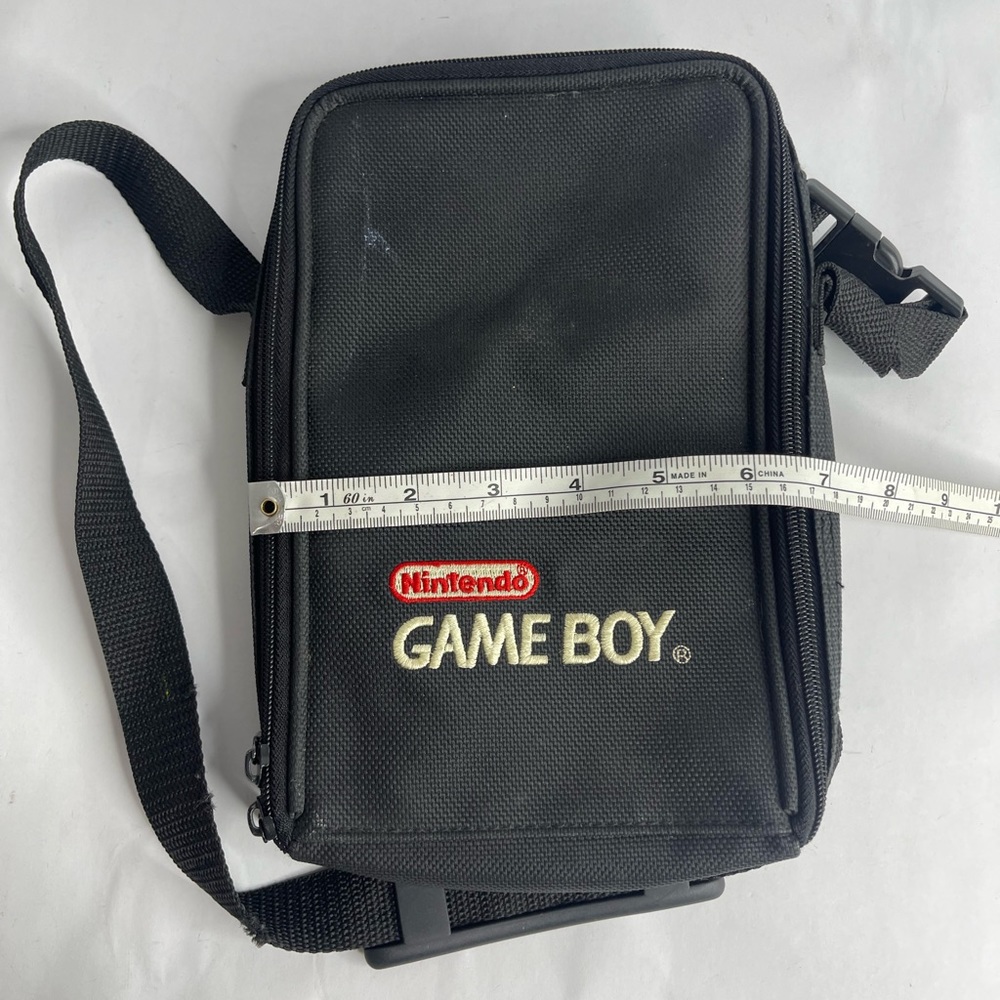 Vintage 90s Y2K Nintendo Game Boy System Gameboy Bag Carrying Case with Strap - Picture 4 of 7
